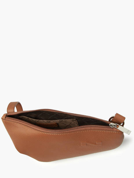 Cross Body Tas Large City Perle Leder Nathan baume Bruin n city 1 ander zicht 3